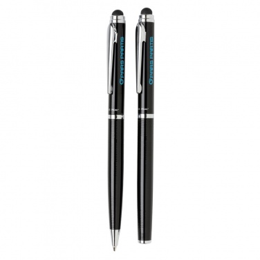 Logo trade promotional gifts image of: Swiss Peak deluxe pen set
