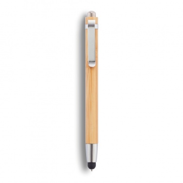 Logo trade promotional products picture of: Bamboo stylus pen