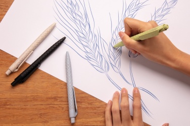 Logo trade promotional item photo of: Wheat straw pen