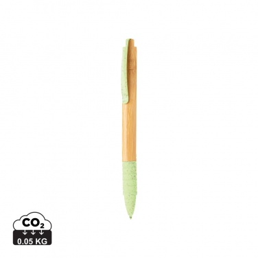 Logotrade promotional merchandise image of: Bamboo & wheat straw pen