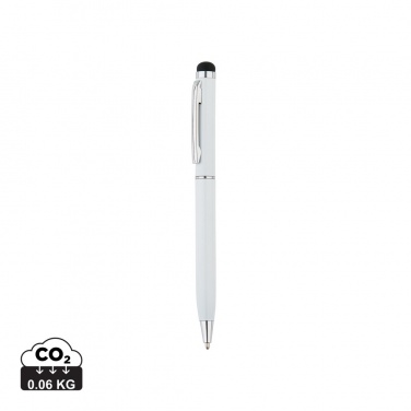 Logo trade promotional product photo of: Thin metal stylus pen