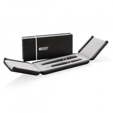 Logo trade promotional gift photo of: Swiss Peak deluxe pen set