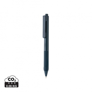 Logo trade business gift photo of: X9 solid pen with silicone grip