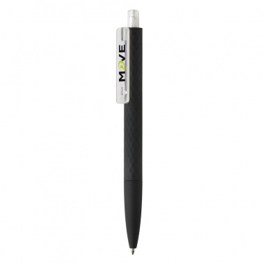 Logotrade promotional item picture of: X3 black smooth touch pen