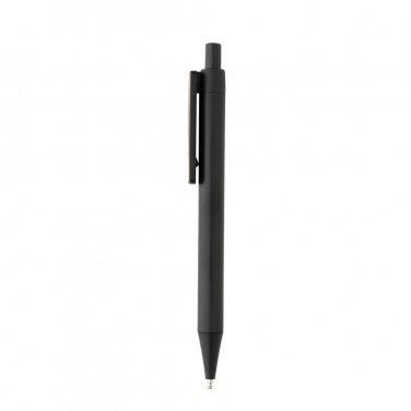 Logo trade business gifts image of: GRS RABS pen with bamboo clip
