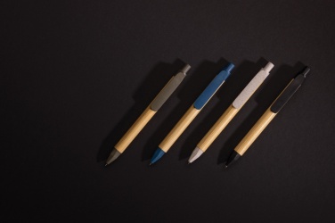Logo trade promotional merchandise picture of: Write responsible recycled paper barrel pen
