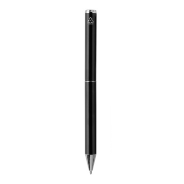 Logotrade promotional giveaway picture of: Swiss Peak Cedar RCS certified recycled aluminium pen