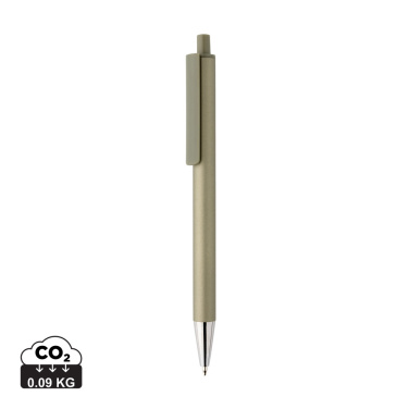 Logotrade promotional gift picture of: Amisk RCS certified recycled aluminum pen