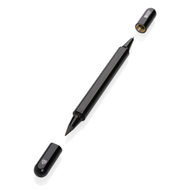 Logotrade business gift image of: Swiss Peak Storm RCS recycled aluminum dual tip pen