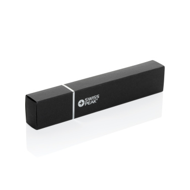 Logo trade promotional item photo of: Swiss Peak Storm RCS recycled aluminum dual tip pen