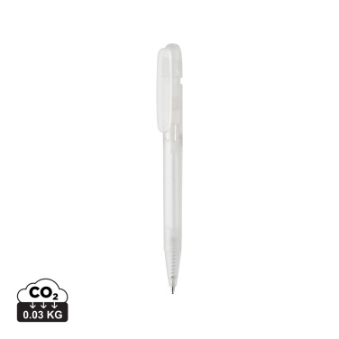 Logo trade corporate gift photo of: Devin GRS certified RABS pen transparent