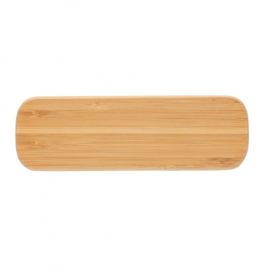 Logo trade advertising products picture of: Bamboo pen in box