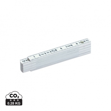 Logotrade promotional item picture of: Fibreglass folding rule