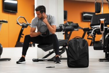 Logo trade promotional items image of: Backpack Flex Gym