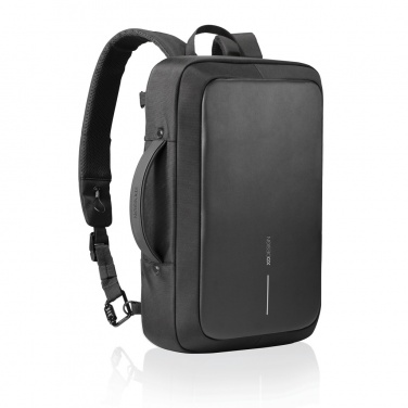 Logo trade promotional merchandise image of: Bobby Bizz 2.0 anti-theft backpack & briefcase