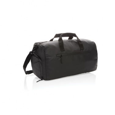Logo trade promotional item photo of: Fashion black weekend bag PVC free