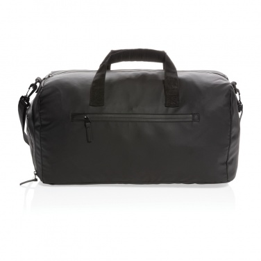 Logotrade advertising products photo of: Fashion black weekend bag PVC free