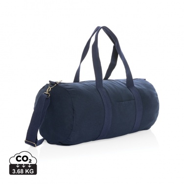 Logo trade promotional gift photo of: Impact Aware™ 285gsm rcanvas duffel bag undyed