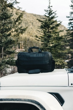 Logo trade promotional item photo of: Armond AWARE™ RPET weekend duffel bag