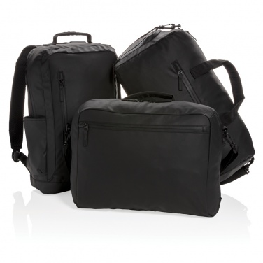 Logo trade advertising products picture of: Fashion black 15.6" laptop bag PVC free
