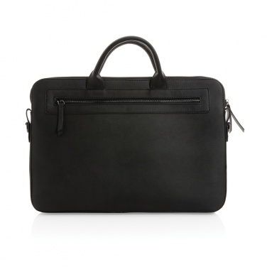 Logotrade promotional giveaway picture of: Swiss Peak GRS recycled PU 14 inch laptop bag