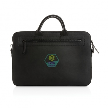 Logotrade promotional giveaway image of: Swiss Peak GRS recycled PU 14 inch laptop bag