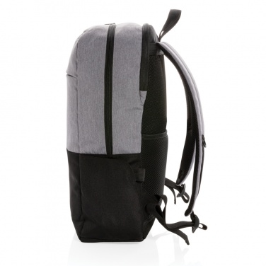 Logotrade promotional giveaway image of: Modern 15.6" USB & RFID laptop backpack PVC free