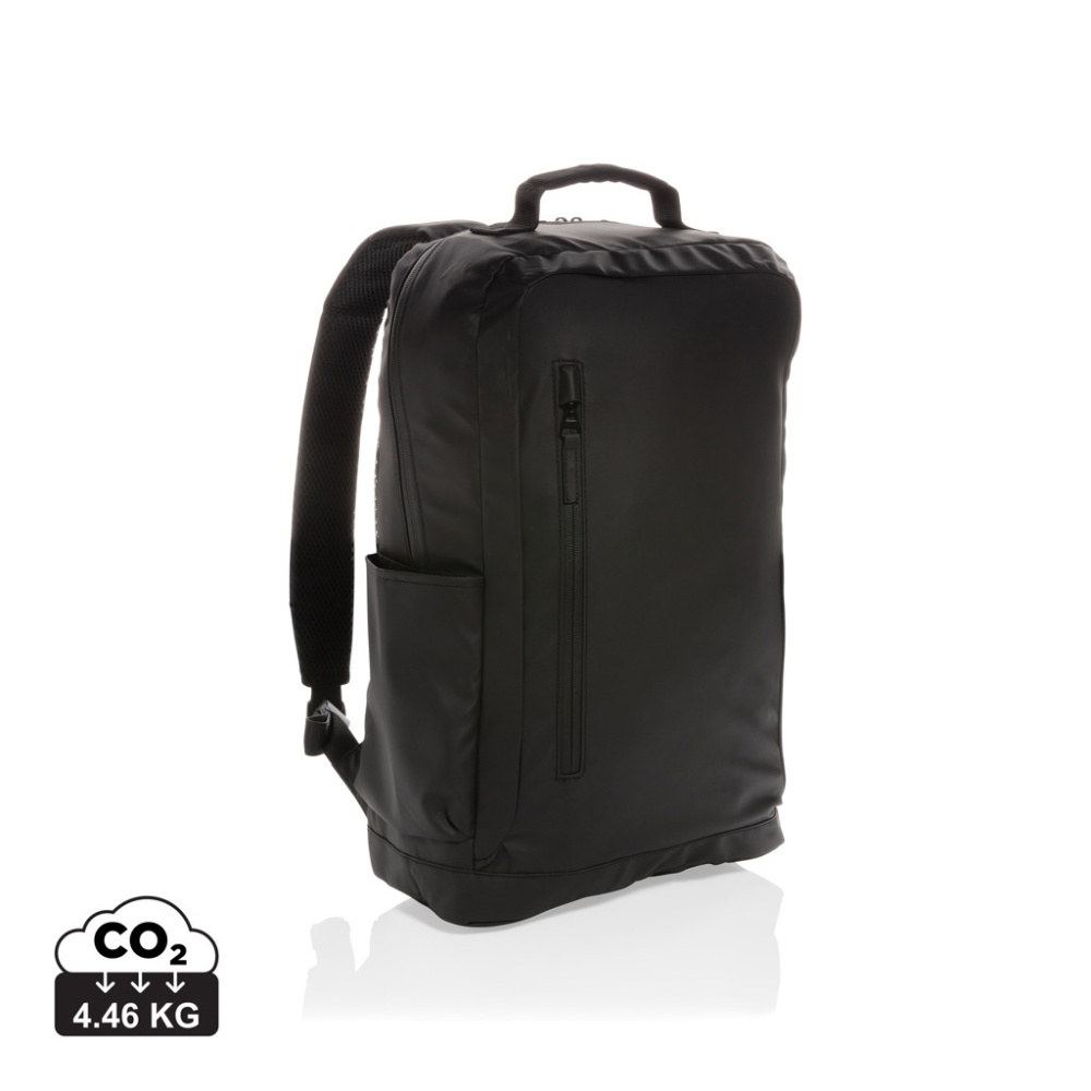 Logotrade promotional giveaways photo of: Fashion black 15.6" laptop backpack PVC free