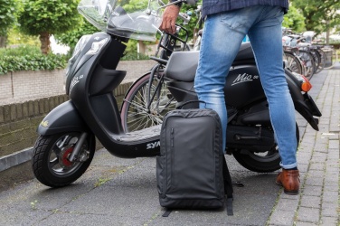 Logo trade promotional products picture of: Fashion black 15.6" laptop backpack PVC free