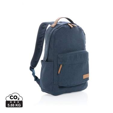 Logo trade promotional item photo of: Impact AWARE™ 16 oz. recycled canvas backpack