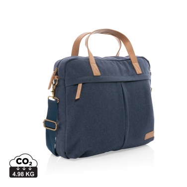 Logotrade business gift image of: Impact AWARE™ 16 oz. recycled canvas laptop bag