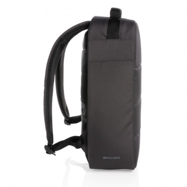 Logo trade promotional merchandise image of: Impact AWARE™ RPET anti-theft 15.6" laptop backpack