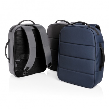 Logo trade advertising product photo of: Impact AWARE™ RPET anti-theft 15.6" laptop backpack