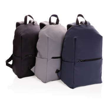 Logotrade business gifts photo of: Smooth PU 15.6"laptop backpack