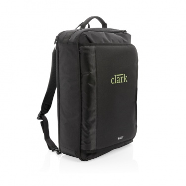 Logo trade promotional gifts picture of: Swiss peak convertible travel backpack PVC free