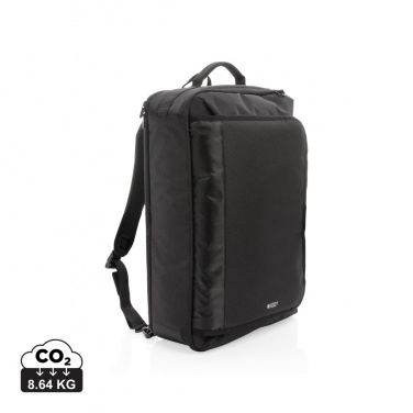 Logo trade corporate gifts picture of: Swiss peak convertible travel backpack PVC free