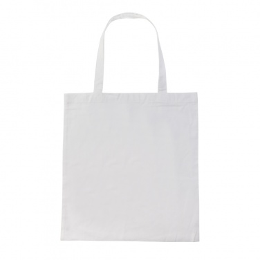 Logo trade promotional giveaways image of: Impact AWARE™ Recycled cotton tote 145g