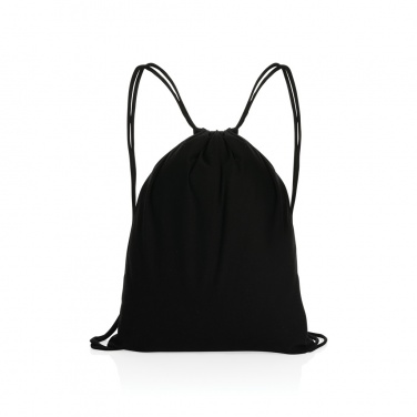 Logo trade promotional items picture of: Impact AWARE™ recycled cotton drawstring backpack 145g