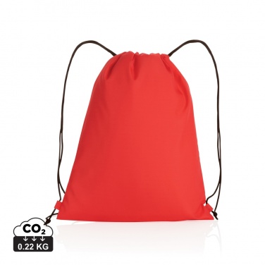 Logotrade promotional gift picture of: Impact AWARE™ RPET 190T drawstring bag