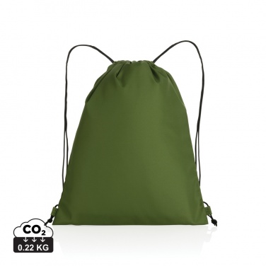Logotrade advertising products photo of: Impact AWARE™ RPET 190T drawstring bag