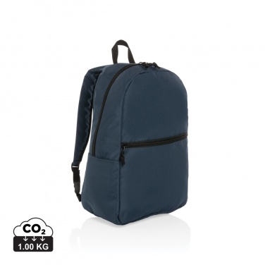 Logotrade promotional product image of: Impact AWARE™ RPET lightweight backpack