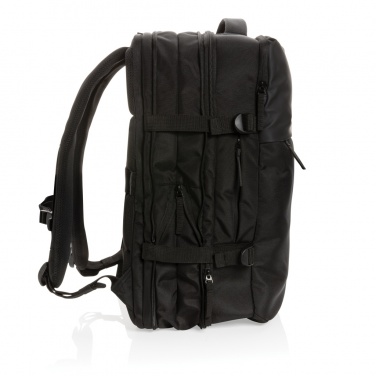 Logotrade promotional merchandise picture of: Swiss Peak AWARE™ RPET 15.6' expandable weekend backpack