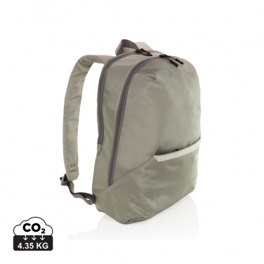 Logo trade promotional merchandise photo of: Impact AWARE™ 1200D 15.6'' modern laptop backpack