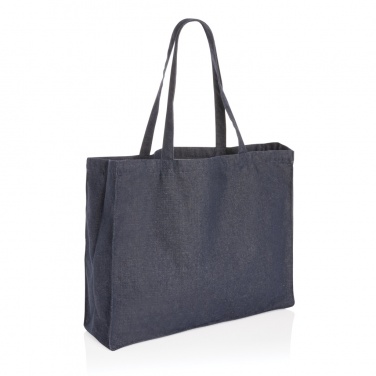 Logotrade advertising products photo of: Impact AWARE™ recycled denim shopper