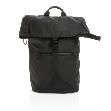 Logo trade promotional gift photo of: Impact AWARE™ RPET water resistant 15.6" laptop backpack