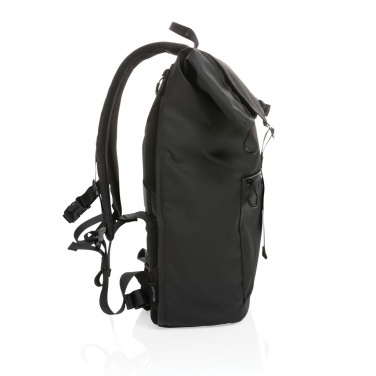 Logotrade advertising product picture of: Impact AWARE™ RPET water resistant 15.6" laptop backpack