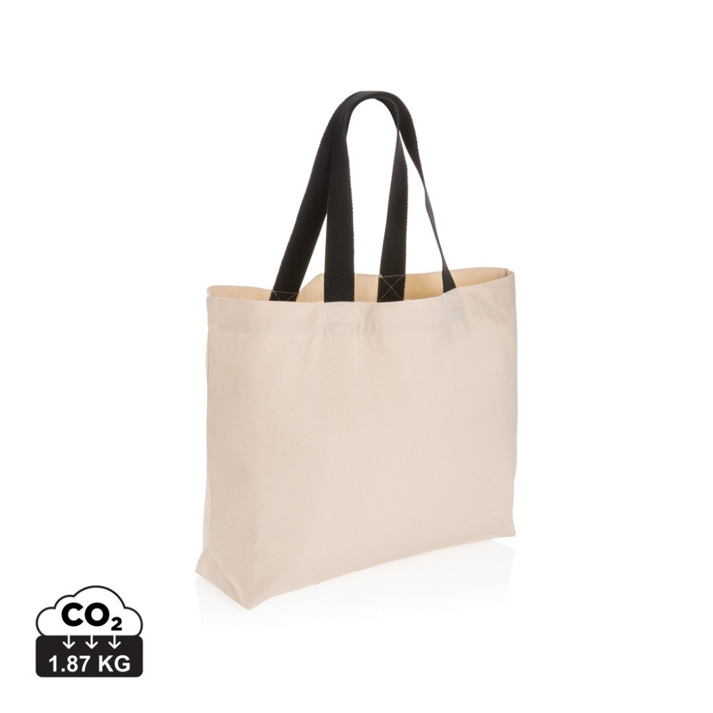 Logotrade promotional gift image of: Impact Aware™ 240 gsm rcanvas large tote undyed