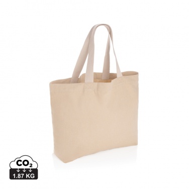 Logotrade promotional gift picture of: Impact Aware™ 240 gsm rcanvas large tote undyed