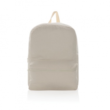 Logo trade promotional merchandise image of: Impact Aware™ 285 gsm rcanvas backpack undyed