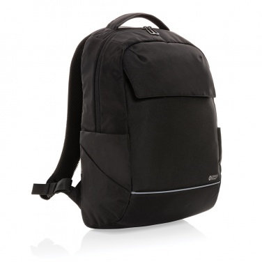 Logo trade promotional gifts image of: Swiss Peak Brooke AWARE™ RPET daily 15.6" laptop backpack